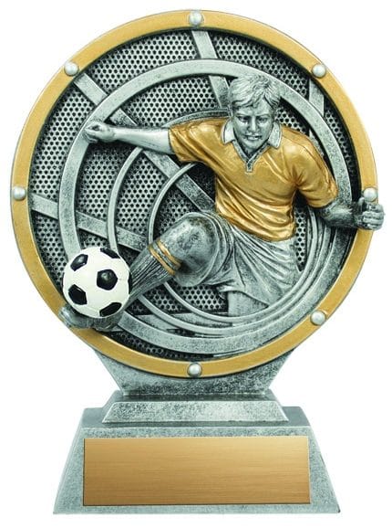 Soccer Vortex Male Resin Award 5