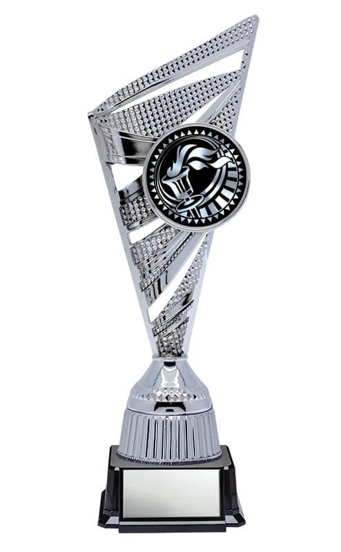 Solar Series Silver Insert Holder with Victory on Base, 10