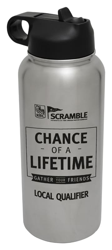 32 oz Sport Bottle, Stainless Steel