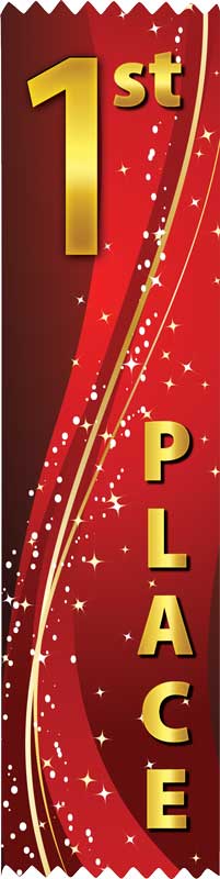 Series award ribbon 1st Place