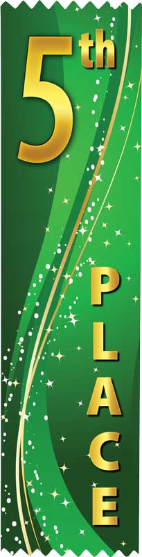 Series award ribbon 5th Place