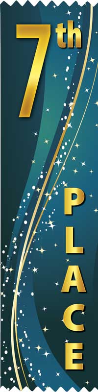 Series award ribbon 7th Place