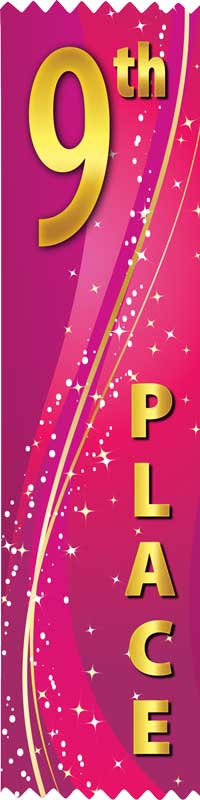 Series award ribbon 9th Place