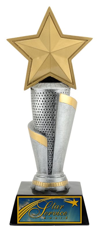 Star Tower Resin Trophy - A1935 Achievement PDU