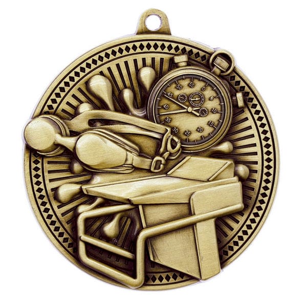 Swimming Tempo medallion 2.25 inch