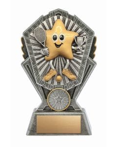 Tennis Trophy - Little Star - 4 sizes (A6204) 6
