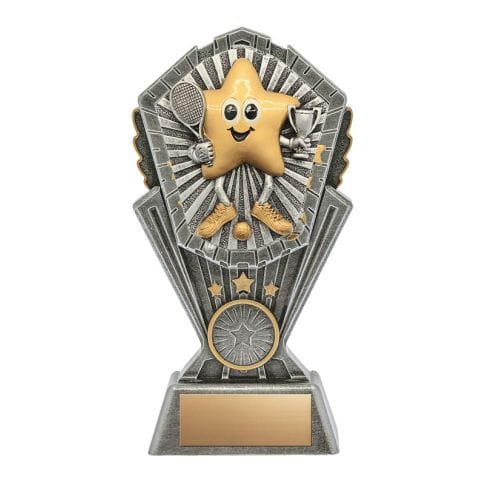 Tennis Trophy - Little Star - 4 sizes (A6204) 7