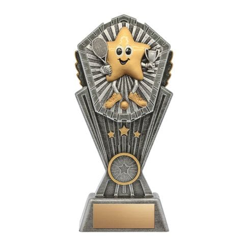 Tennis Trophy - Little Star - 4 sizes (A6204) 8