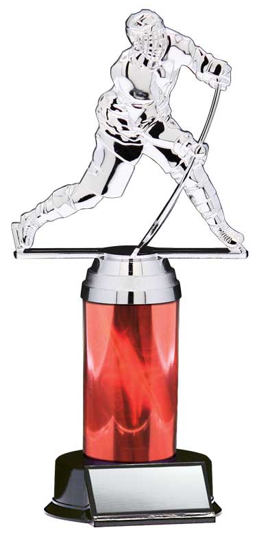 Economy 2-D Slapshot Hockey Column Trophy