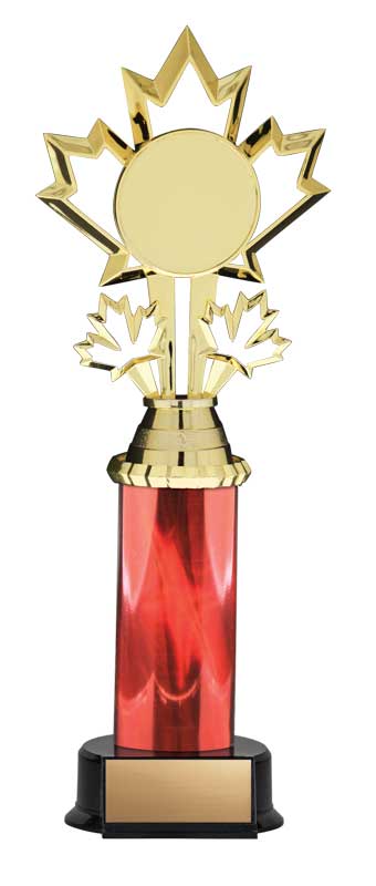 Patriot Series Gold Insert Holder with Red Column, Gold/Red – view 3