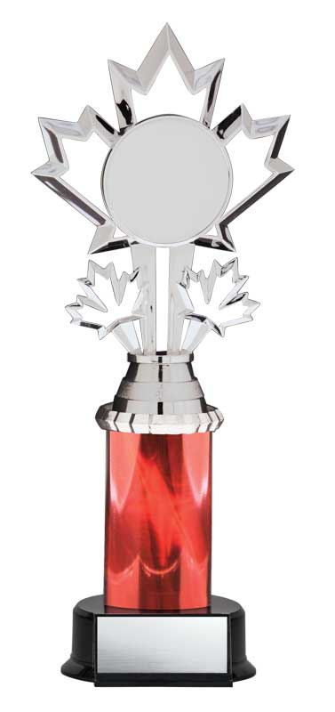 Patriot Series Silver Insert Holder with Red Column, Silver/Red – view 2