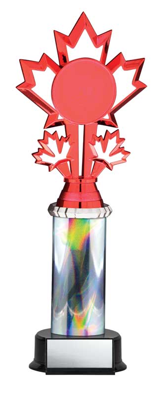 Patriot Series Red Insert Holder with Silver Column, Red/Silver – view 3