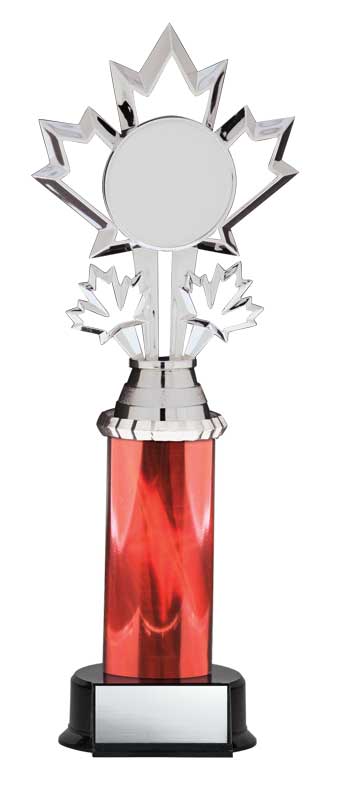Patriot Series Silver Insert Holder with Red Column, Silver/Red – view 3