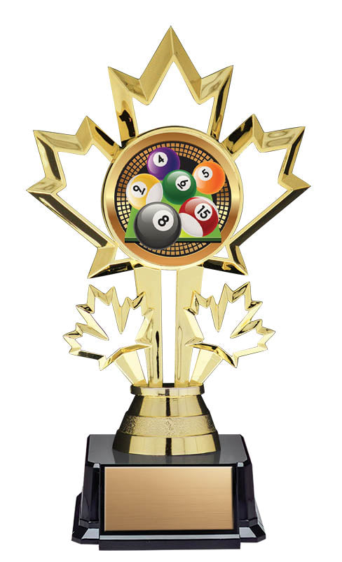 Billiards Patriot Insert Trophy 7
