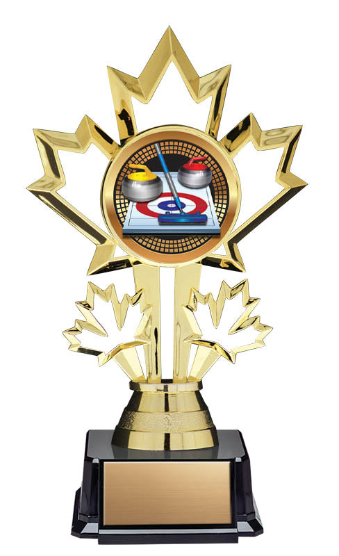 Curling Patriot Insert Trophy 7