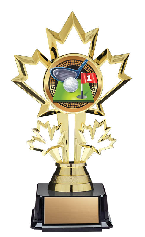 Golf Patriot Insert Trophy 7