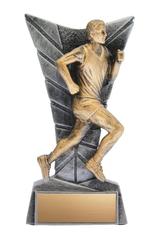 Track Male Delta Resin Award 5 3/4