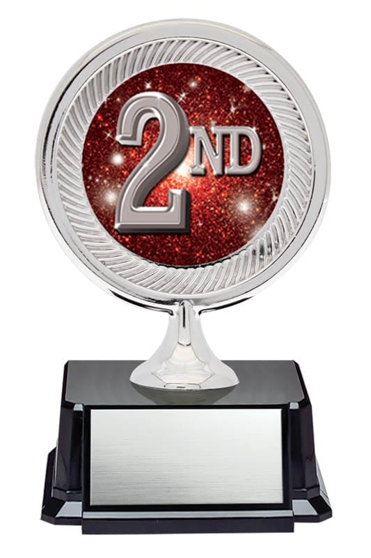 Economy Second Place Trophy on Base – 4 1/2