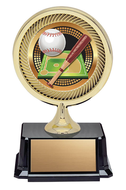 Economy Baseball Trophy on Base – 4.5