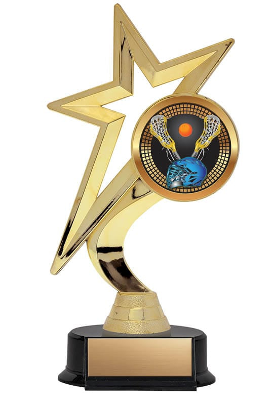 Meteor Series Lacrosse Trophy, 7 1/2