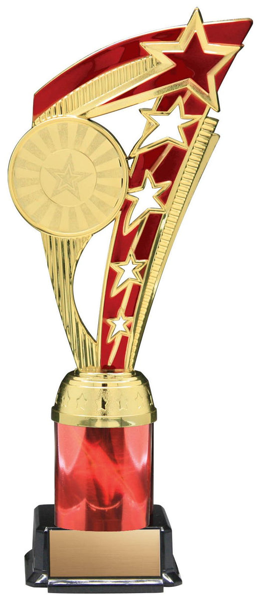 Stars Twister Insert Holder with Red Column, Gold/Red – main view