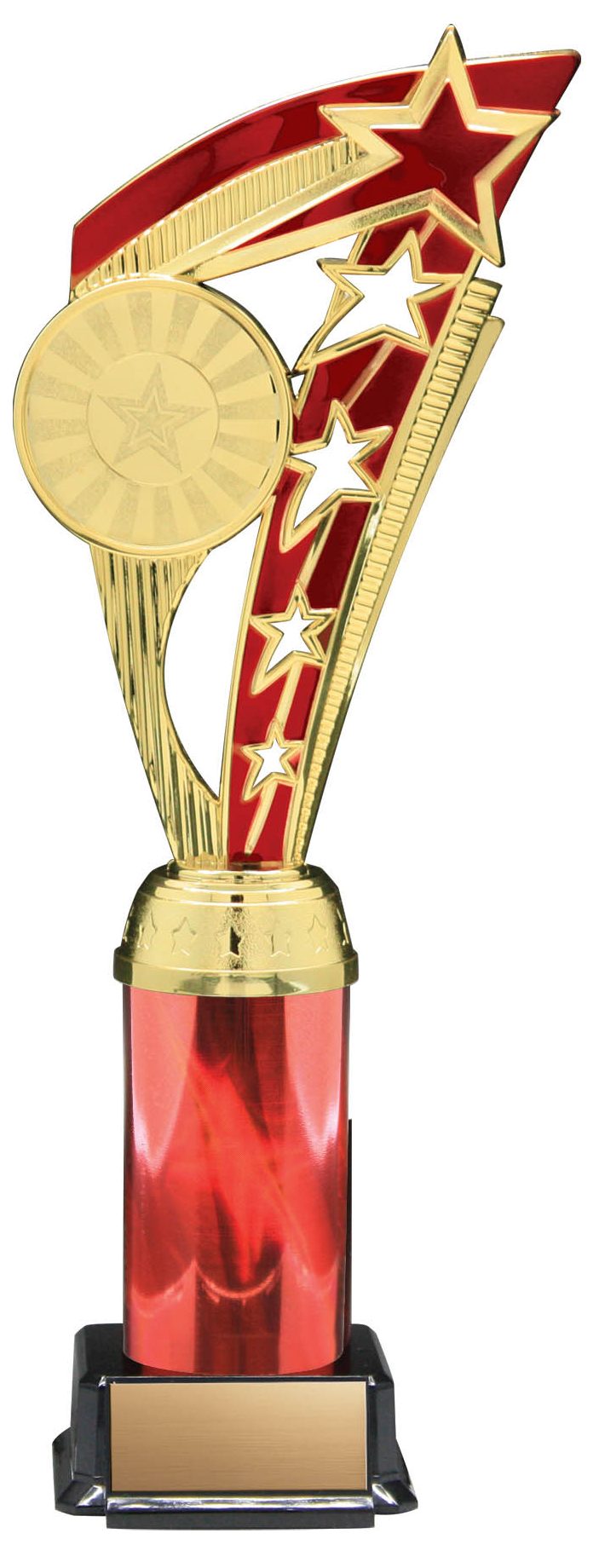 Stars Twister Insert Holder with Red Column, Gold/Red – view 2