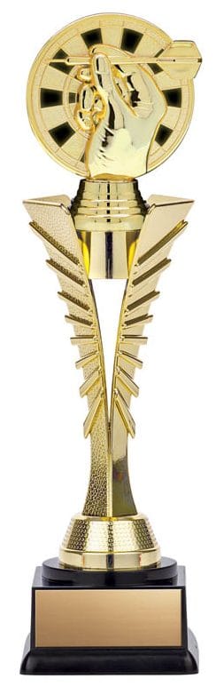 Twister Series Gold Riser with 3D Gold Darts, 11 1/2