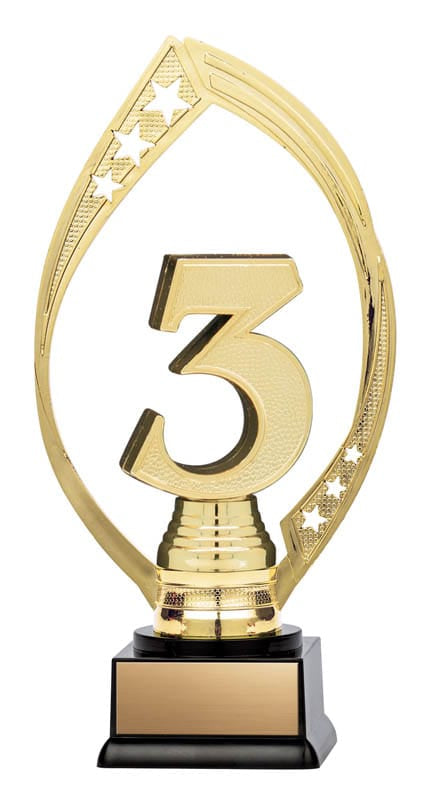 Twister Series Halo Riser with 3D Gold 3rd, 10