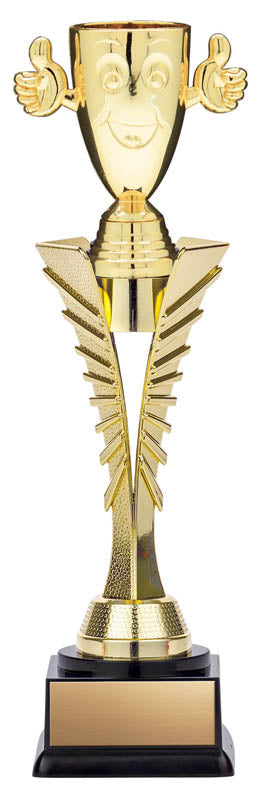 Twister Series Gold Riser with 3D Gold Cup, 11.5