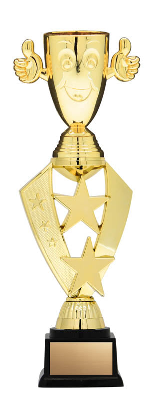Twister Series, Star Riser with 3D Gold Cup, 10.5