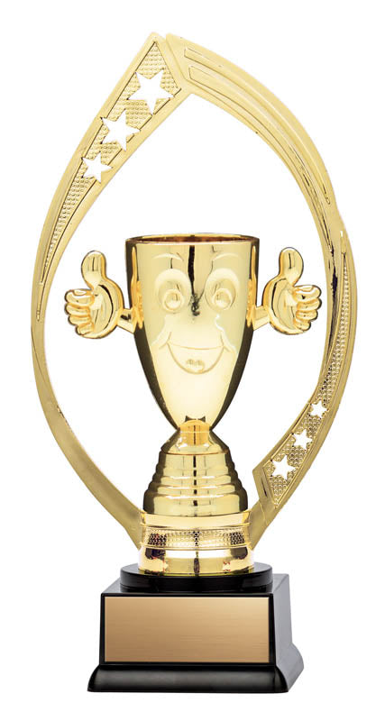Twister Series Halo Riser with 3D Gold Cup, 10