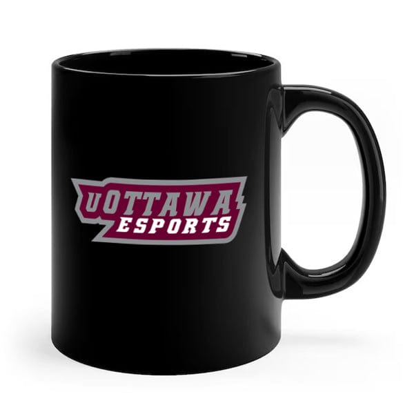 ESports uOttawa black Mug 15 oz