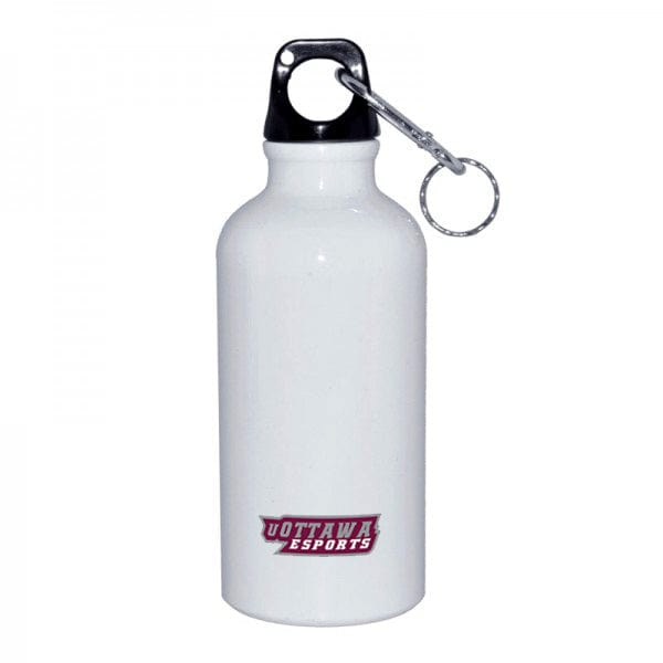 uOttawa Esports 600 ml aluminum water bottle