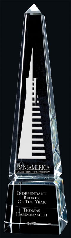 Vespa Crystal Award, 10 1/8