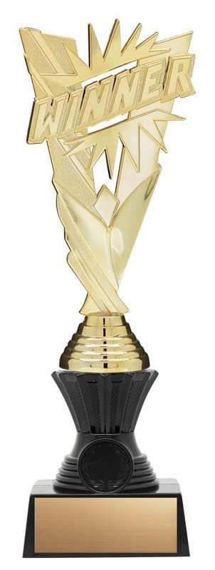 Victory Series Trophy on Black Riser, 11