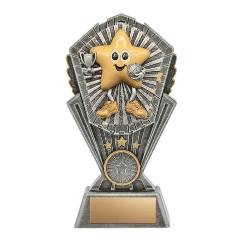 Volleyball Trophy - Little Star - 4 sizes (A6206) 7