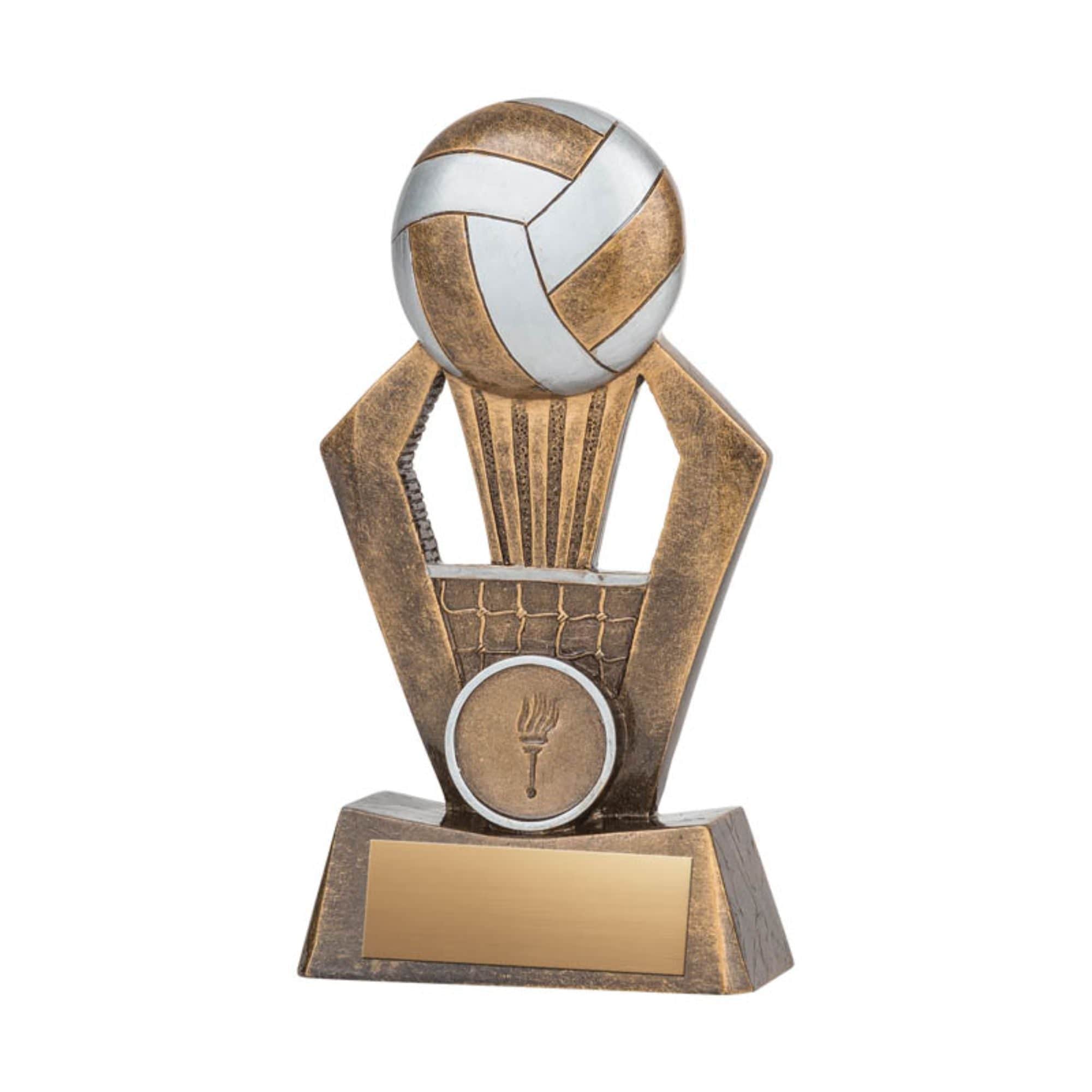 Volleyball Trophy - Volcano (A3184) Volleyball Quest Awards - Trophy