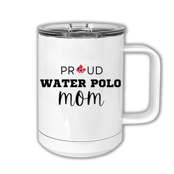 WPC Proud Mom Logo (E&F) Polar Camel 15 Oz. white Vacuum Insulated Mug