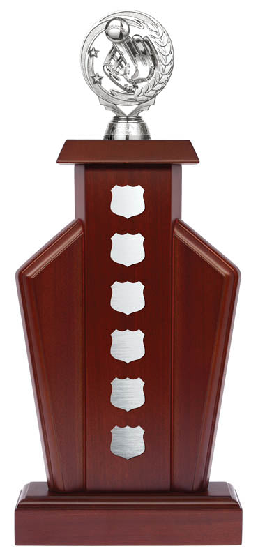 Tapered Perpetual Matte Mahogany 14 75