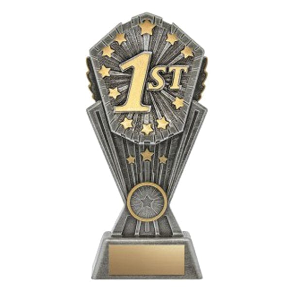 1st Place trophy Cosmos 6–8 inch