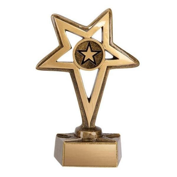 Europa Star Achievement trophy 4 3/4 inch–5 1/2 inch