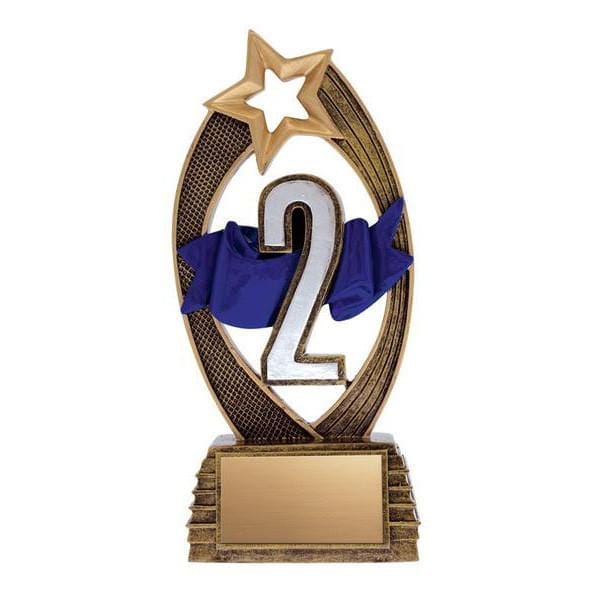 Velocity 2nd Place Achievement trophy 6–8 inch