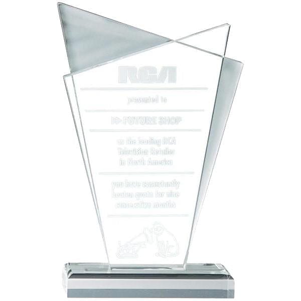 Skye clear acrylic award 6 3/4–7 3/4 inch