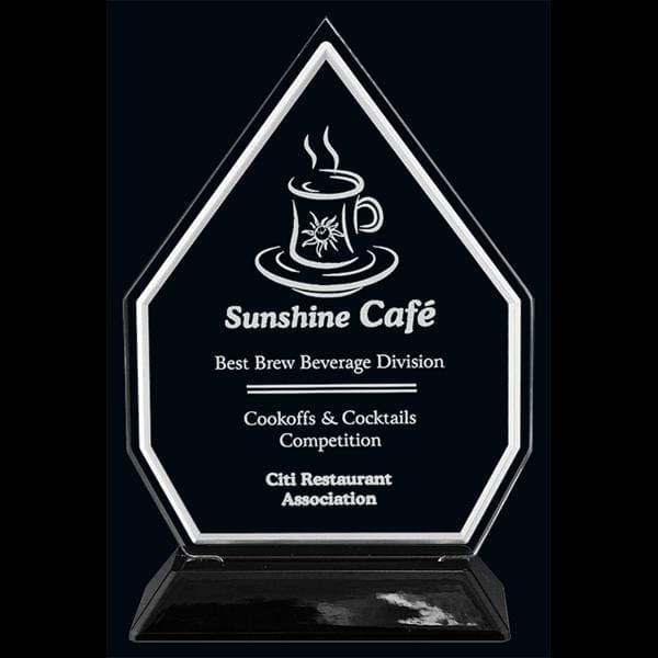 Diamond acrylic award