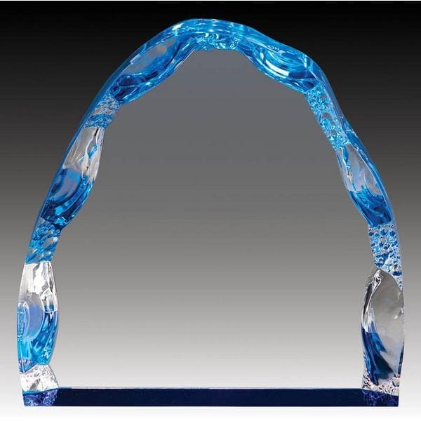 Acrylic Award - Prism Iceberg - Blue (A2079) - Quest Awards