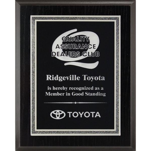 Silver Stardust acrylic plaque 7–9 inch
