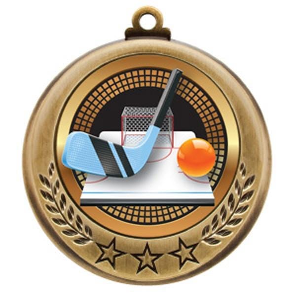 Ball Hockey Spectrum medallion 2 3/4 inch