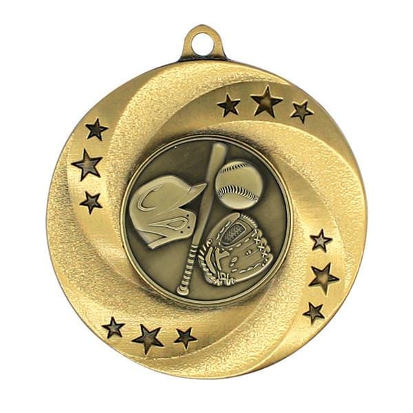 Baseball Matrix medal 2 inch