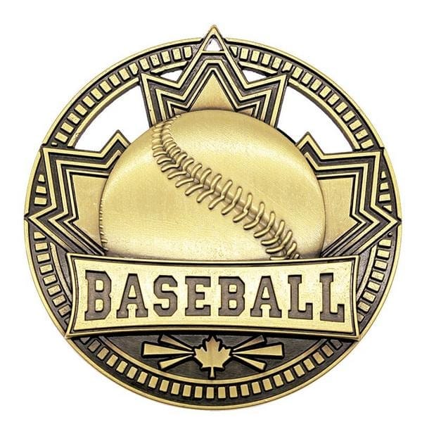 Baseball medallion Patriot Sport 2 3/4 inch – gold