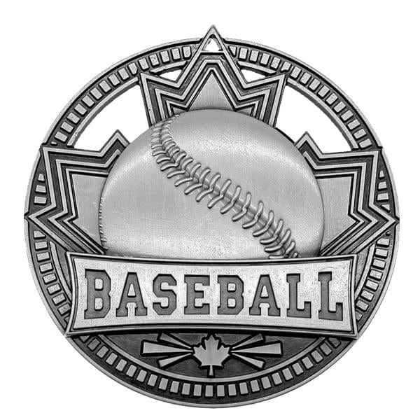 Baseball medallion Patriot Sport 2 3/4 inch – silver